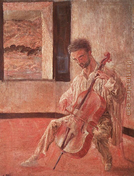Salvador Dali The Cellist Ricardo Pichot